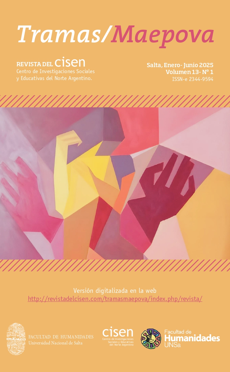 					Ver Vol. 13 Núm. 1 (2025): Revista del Cisen Tramas/Maepova.- Salta Enero - Junio 2025
				